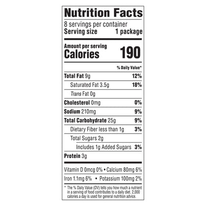 Munchies Sandwich Crackers Cheddar & Sour Cream Flavored 11.04 Oz, 8 Count