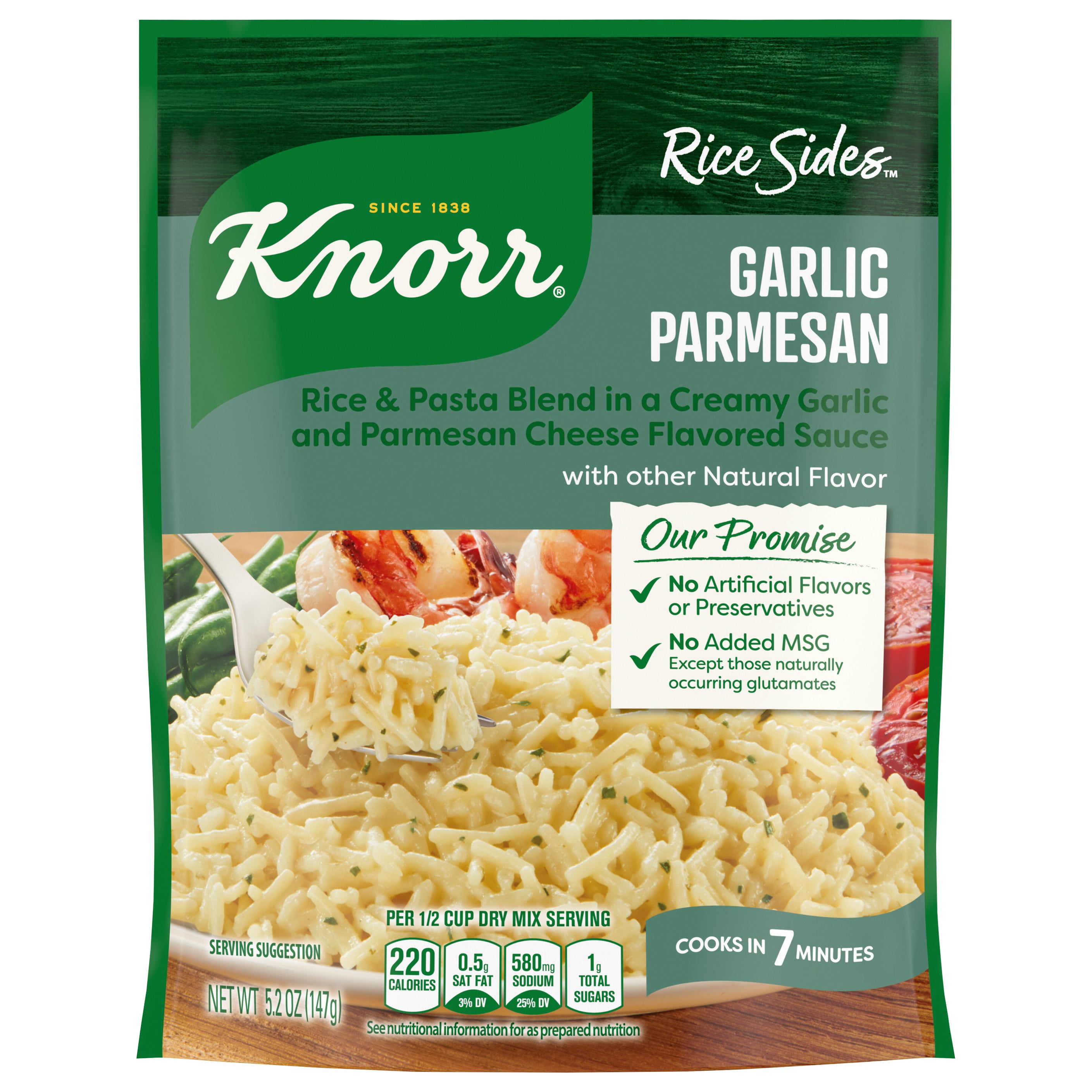 Douglas Rice Hud Knorr Garlic Parmesan Rice Sides – Douglas Food Valu