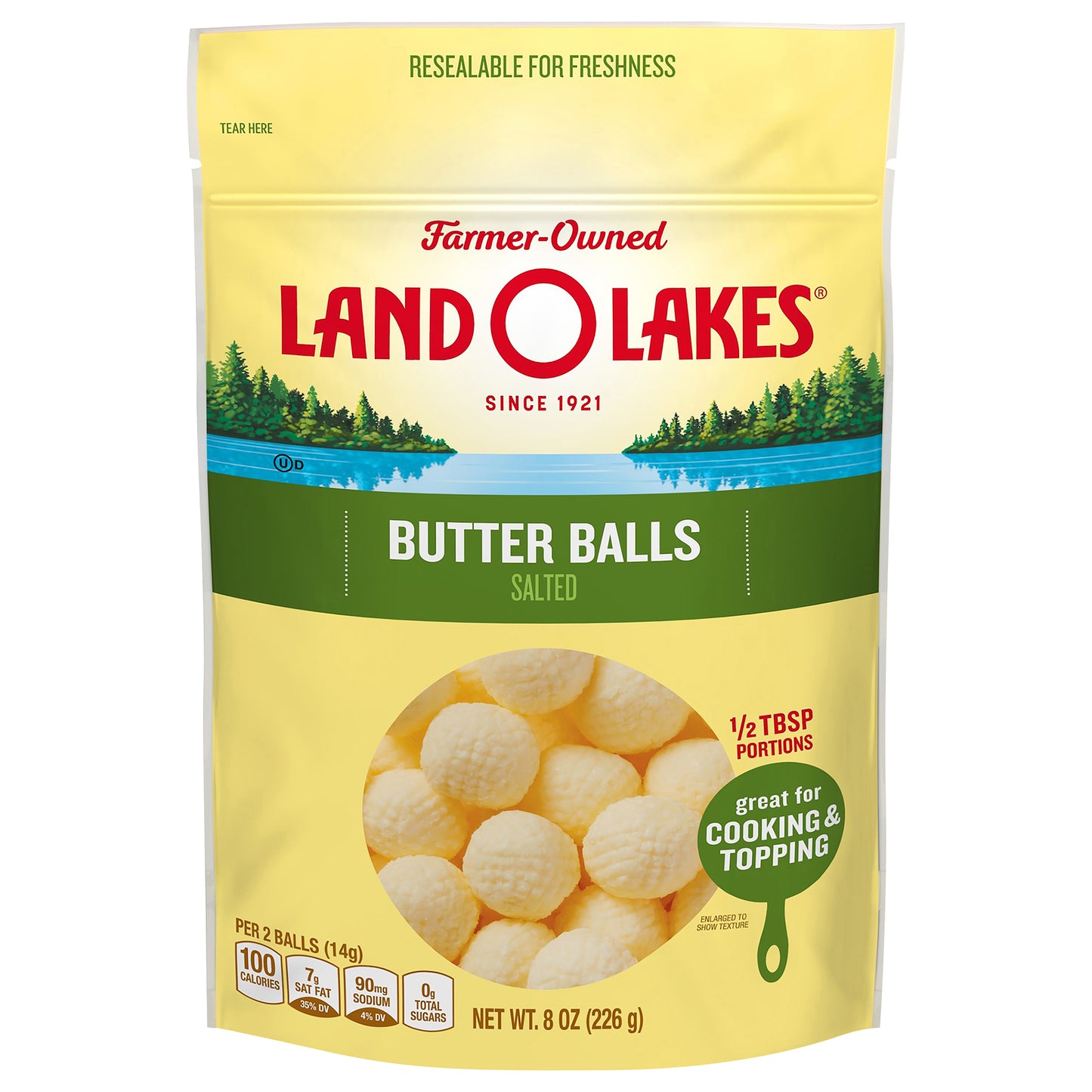 Land O Lakes Salted Butter Balls, 8 oz bag