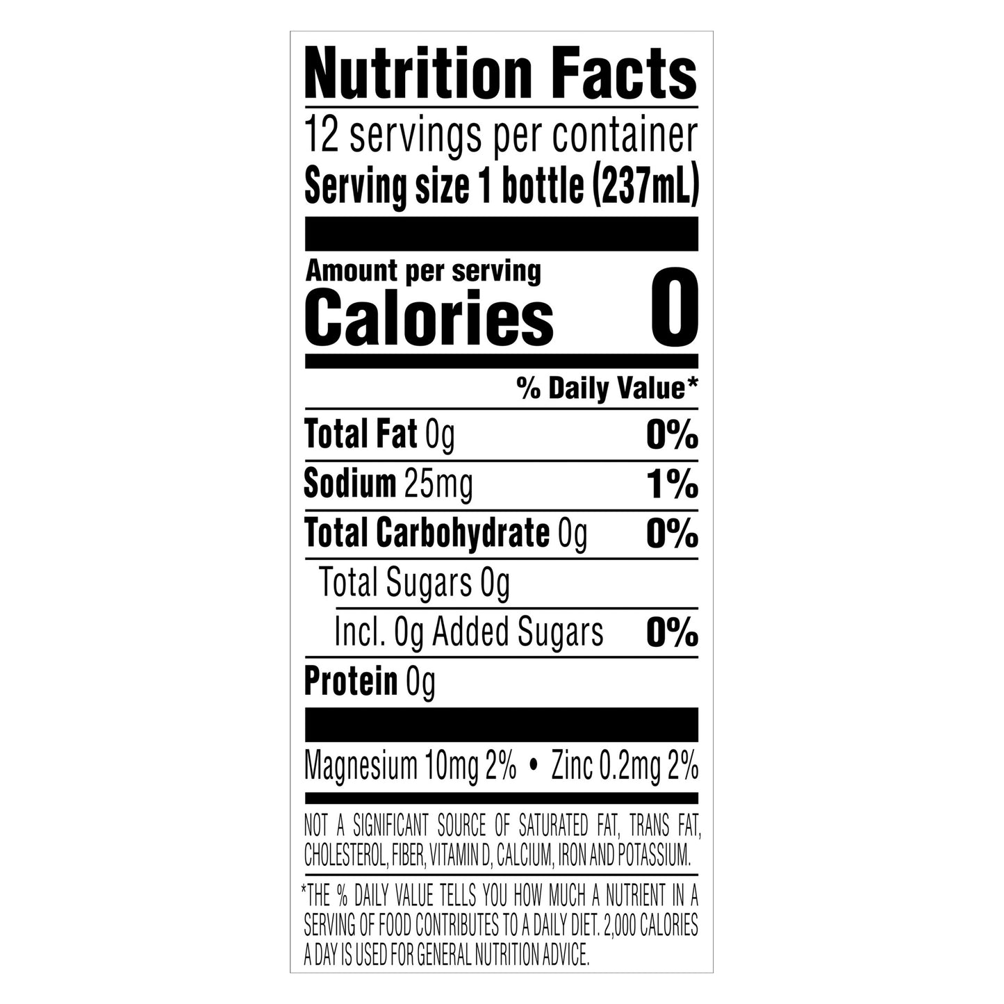 Splash Refresher Wild Berry Flavored Water, 8 fl oz, 12 Pack