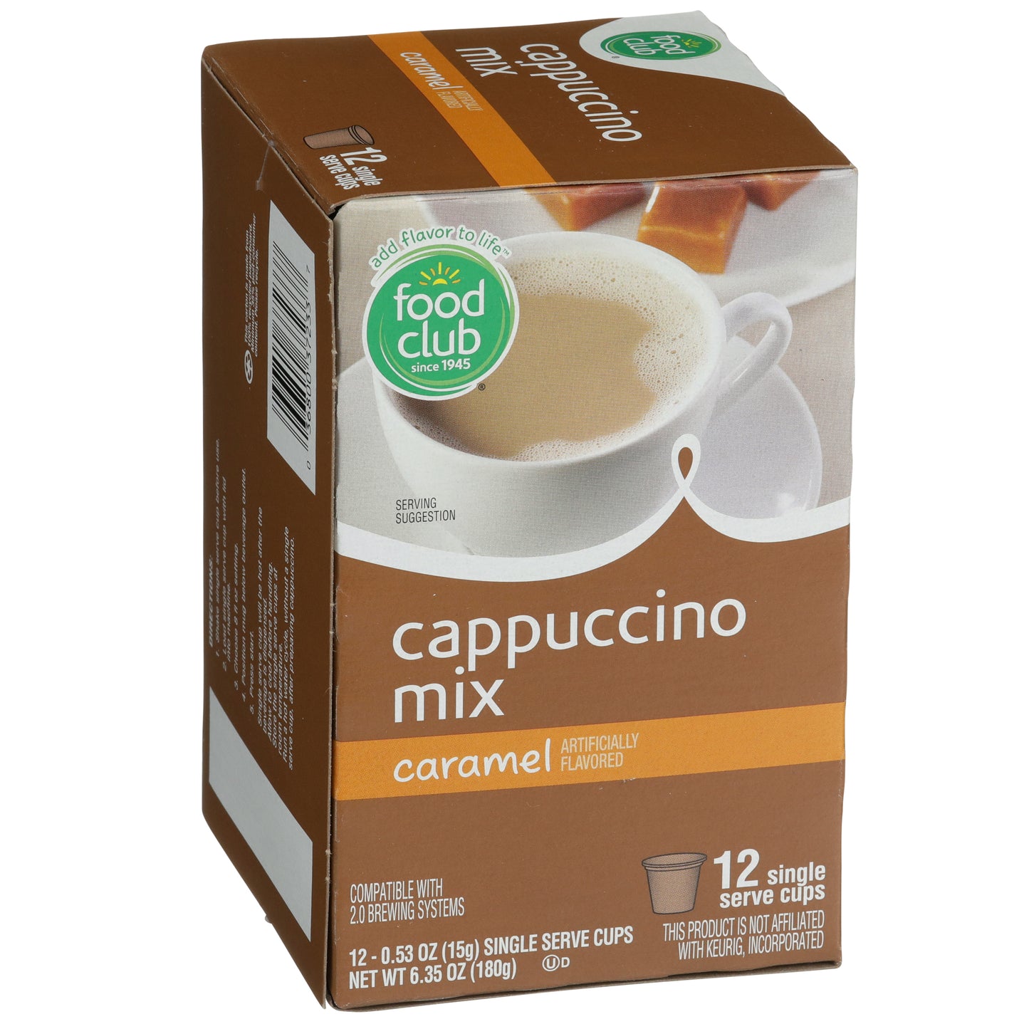 Caramel Cappuccino Mix Single Serve Cups