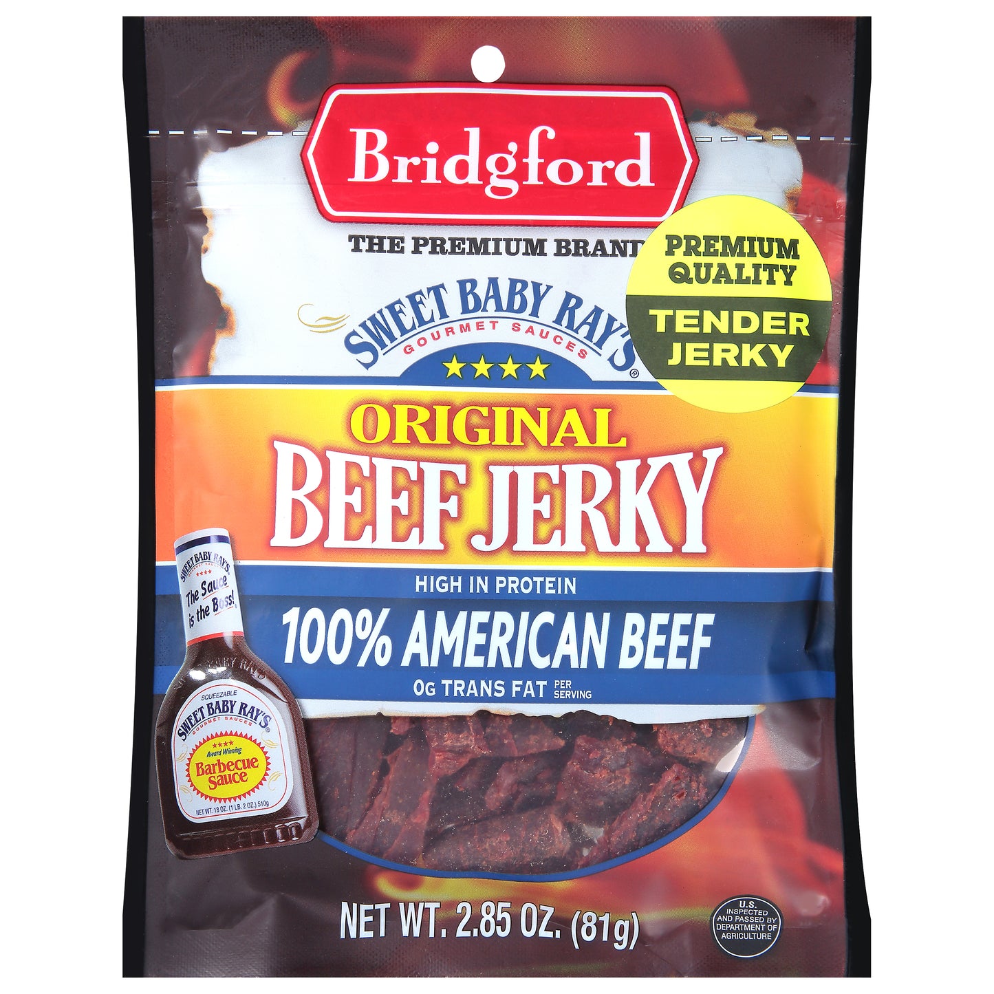 Bridgford Original Beef Jerky 2.85 oz