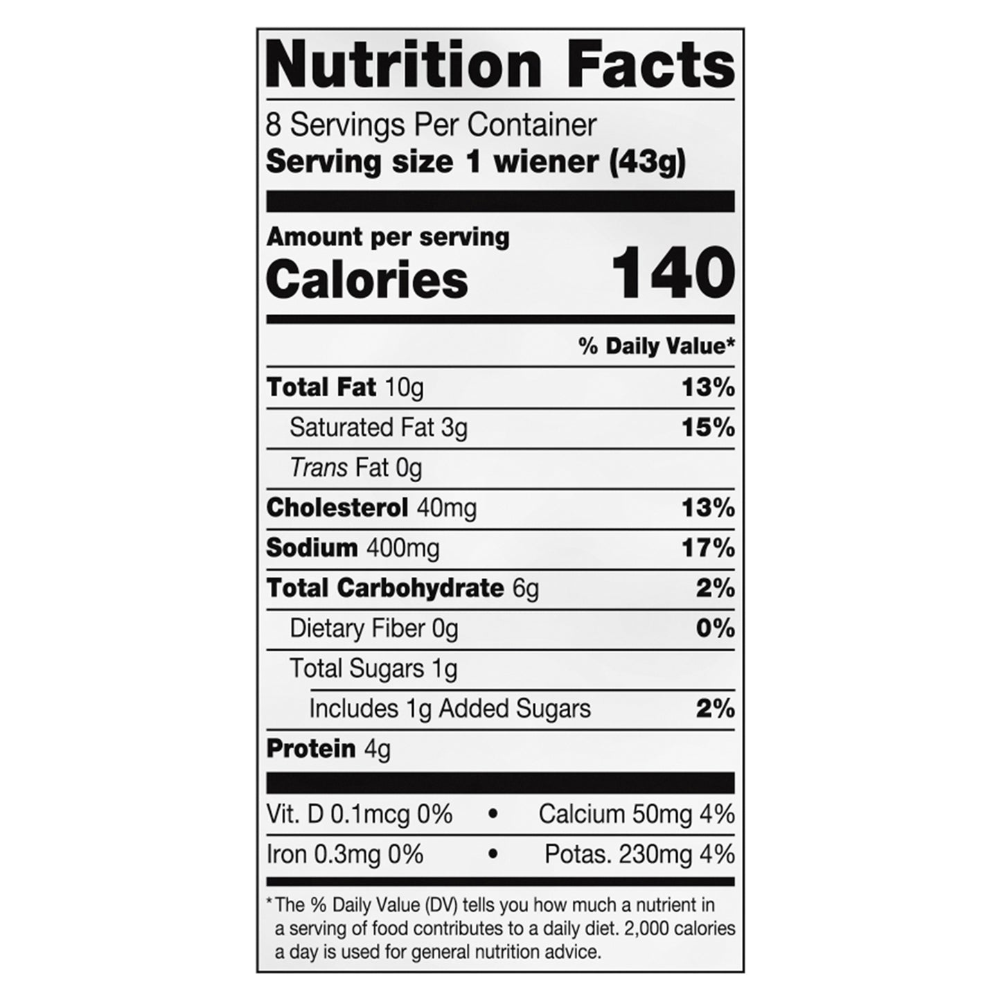 Farmer John Chicken and Pork Weiners, 12 oz