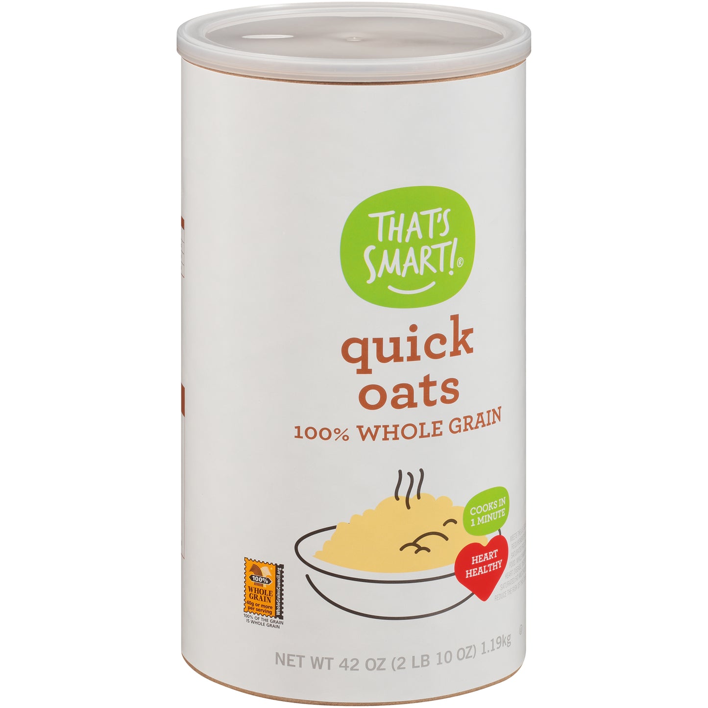 100% Whole Grain Quick Oats