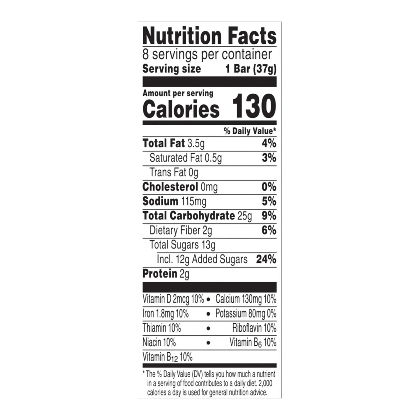 Nutri-Grain Apple Cinnamon Soft Baked Breakfast Bars
