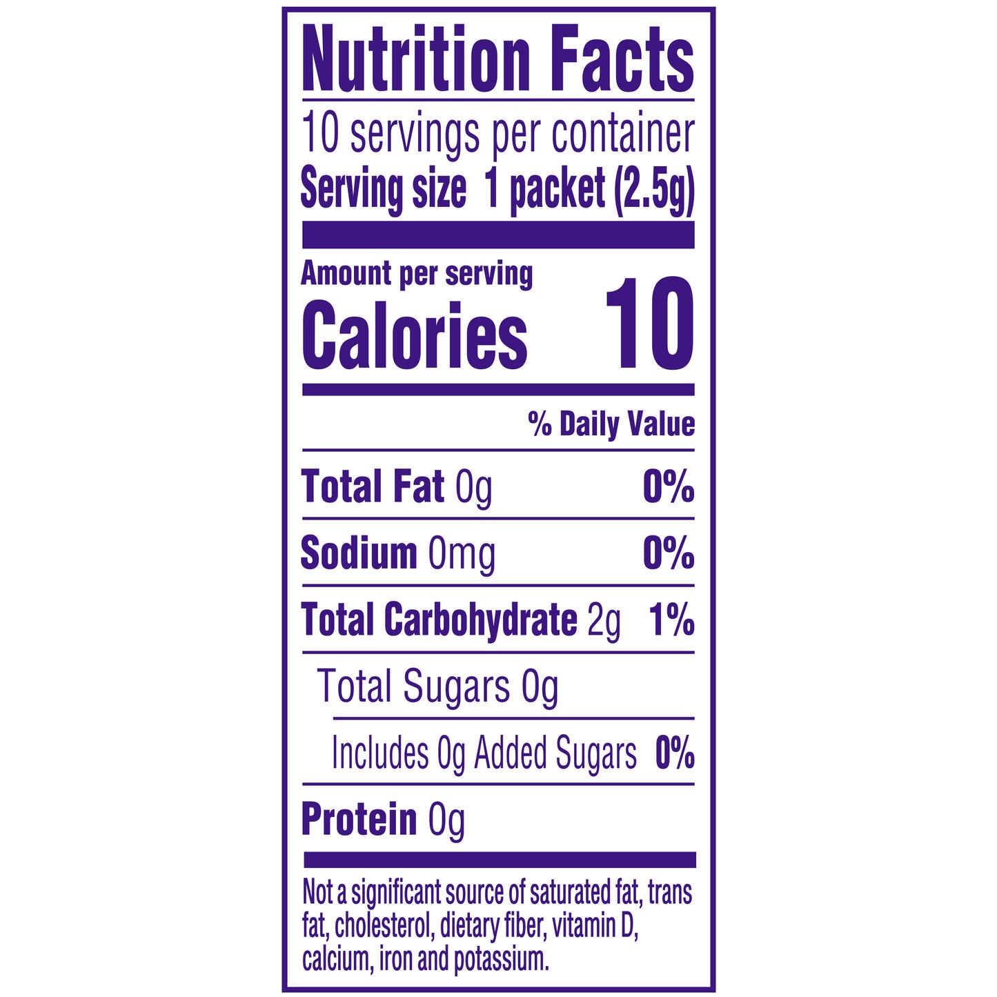 Crystal Light Citrus Naturally Flavored Powdered Drink Mix with Caffeine, 10 ct On-the-Go-Packets