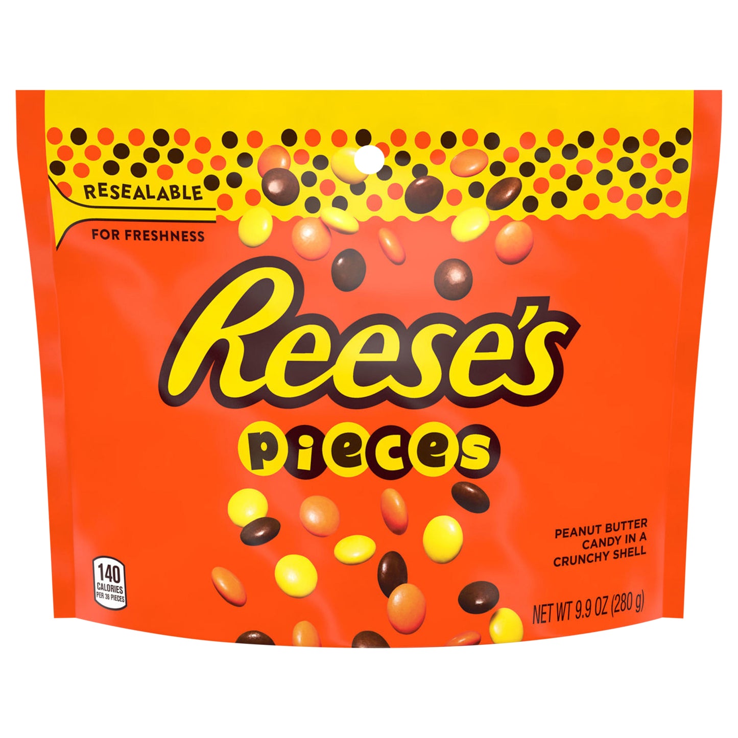 REESE'S PIECES Peanut Butter Candy Bag