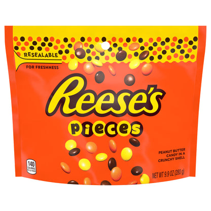 REESE'S PIECES Peanut Butter Candy Bag