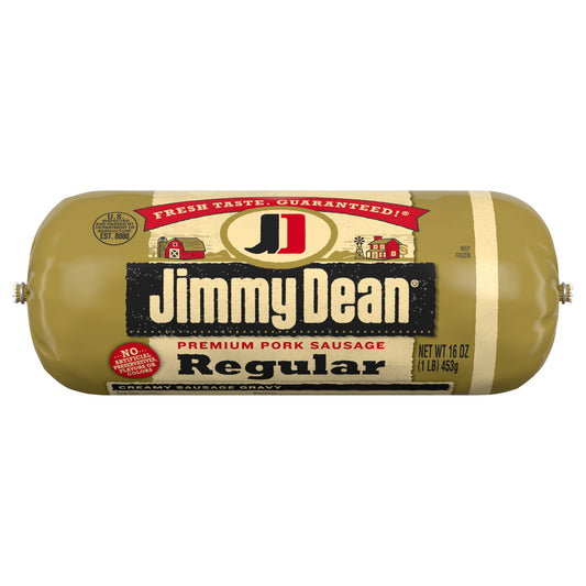 Jimmy Dean® Premium Pork Regular Breakfast Sausage Roll, 16 oz - KEEP FROZEN