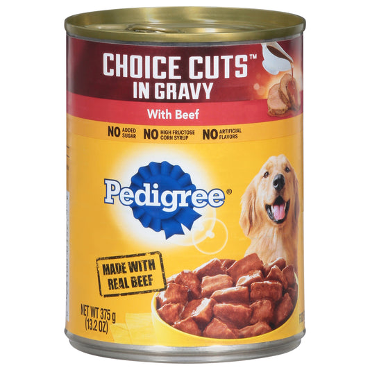 Pedigree Choice Cuts in Gravy Food for Dogs 13.2 oz