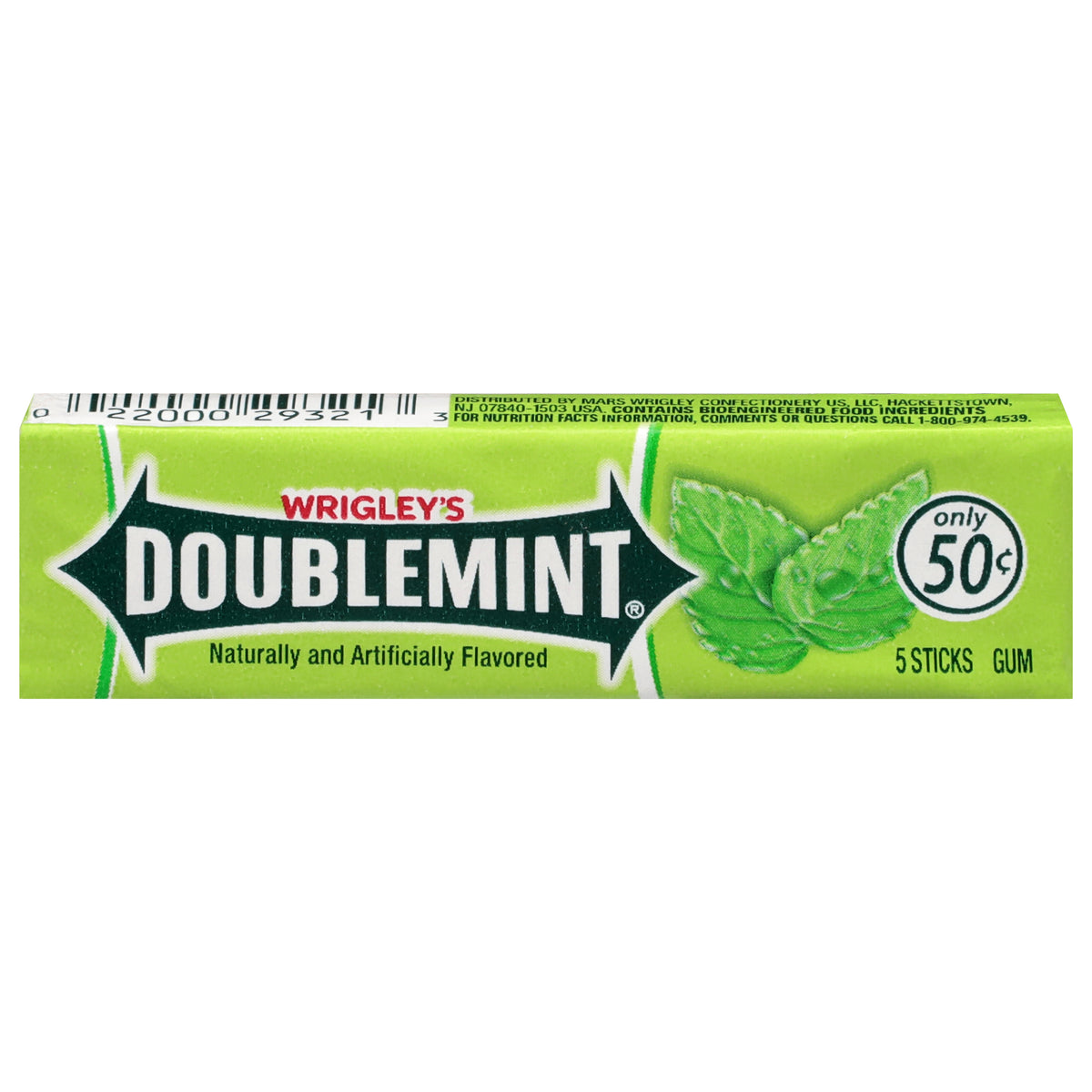 Doublemint Gum 5 Sticks
