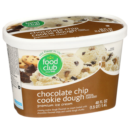 ICE CREAM CHOC CHIP CKIE DOUGH PREM SCR