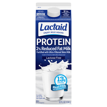 Lactaid Protein 2% Reduced Fat Milk, 52 oz