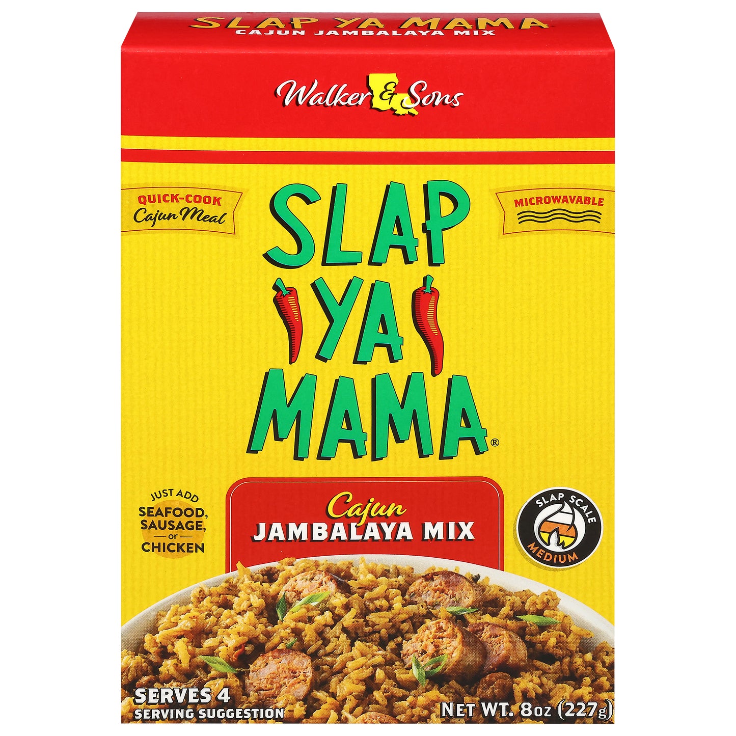 Slap Ya Mama Medium Cajun Jambalaya Mix 8 oz