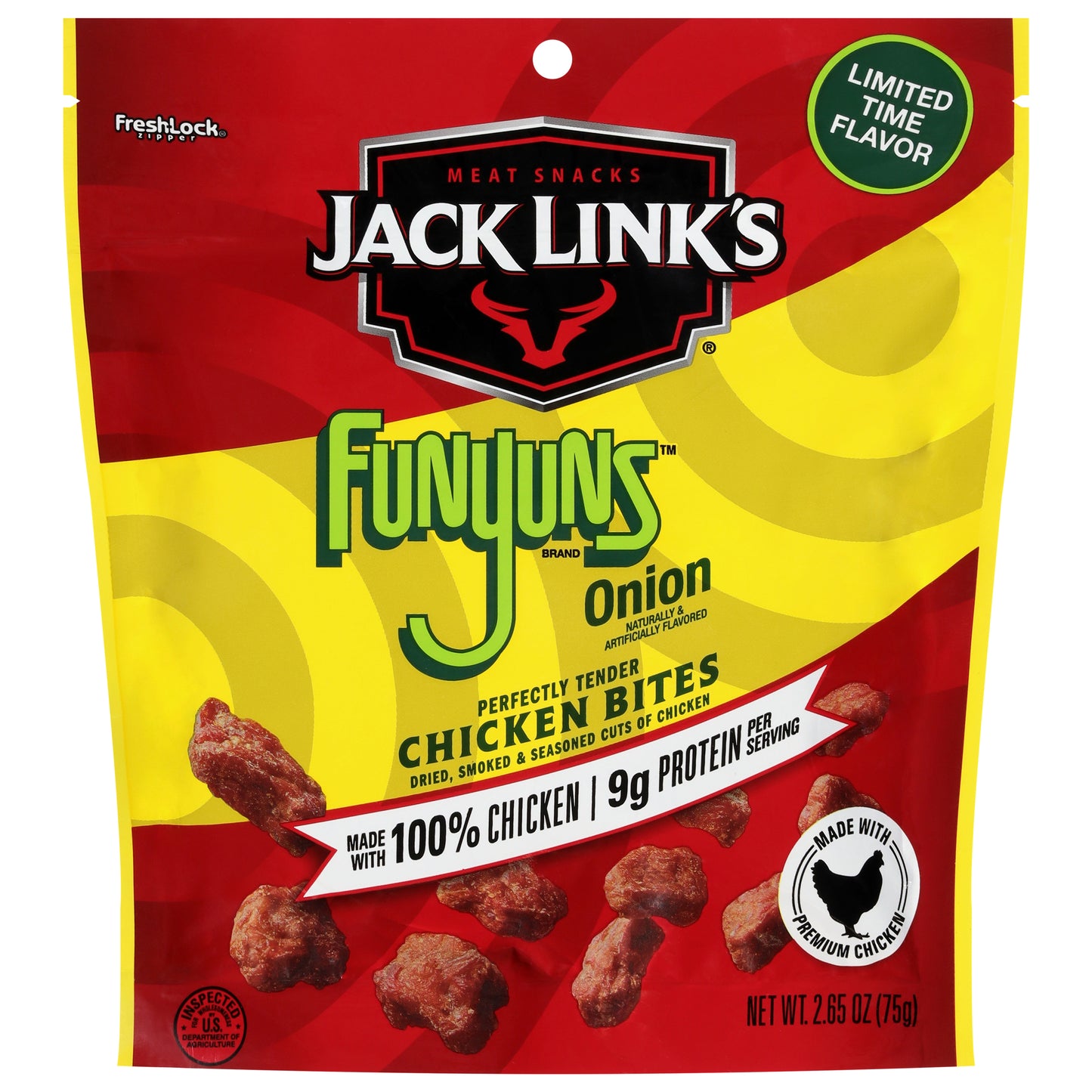 Jack Link's Funyuns Chicken Bites 2.65 oz