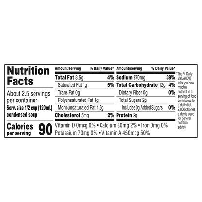 Campbell's Fiesta Nacho Cheese Condensed Soup 10.75 oz
