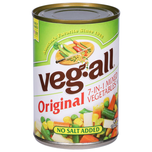 Veg-All 7-in-1 Original Mixed Vegetables 15 oz - NO SALT ADDED
