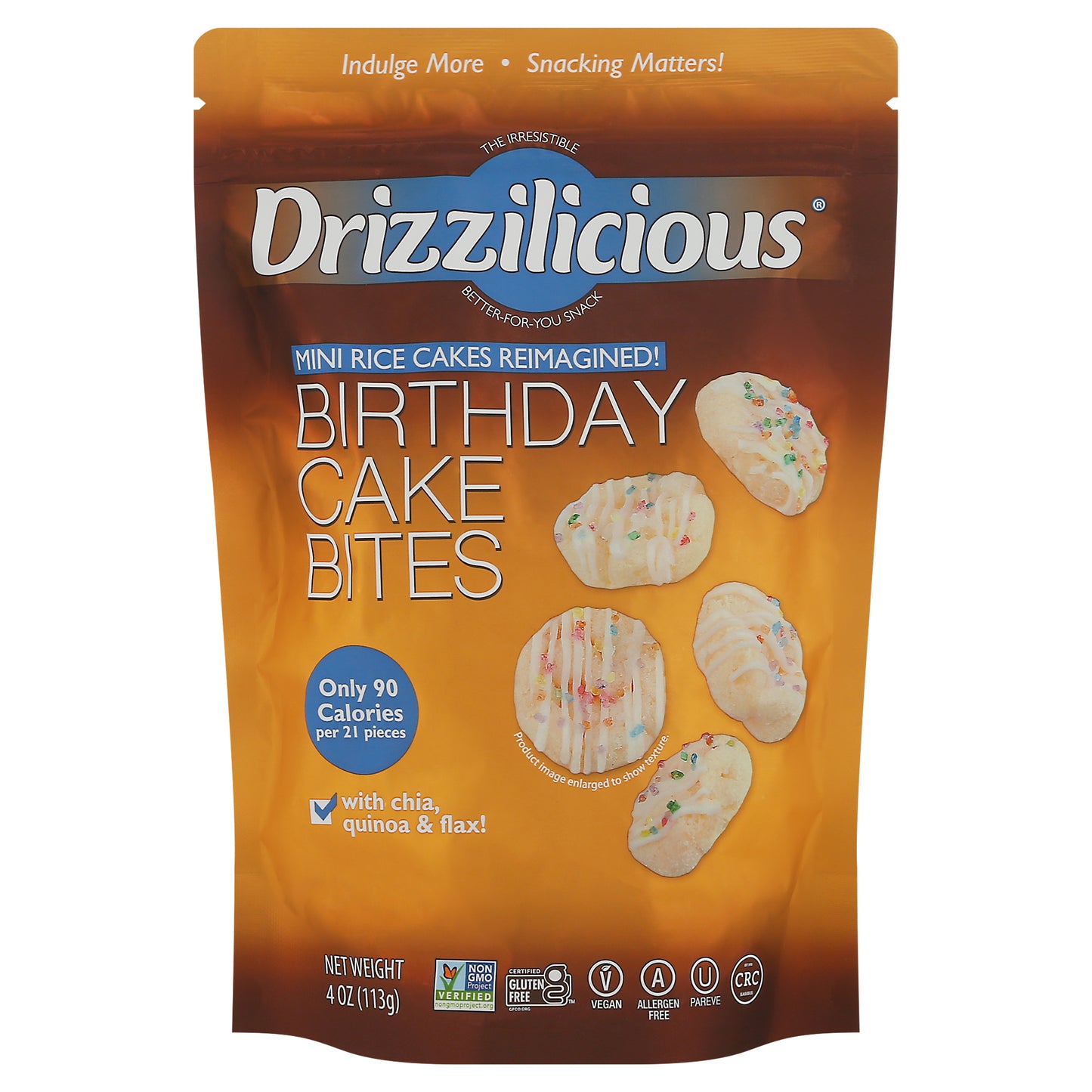 Drizzilicious Birthday Cake Bites 4 oz
