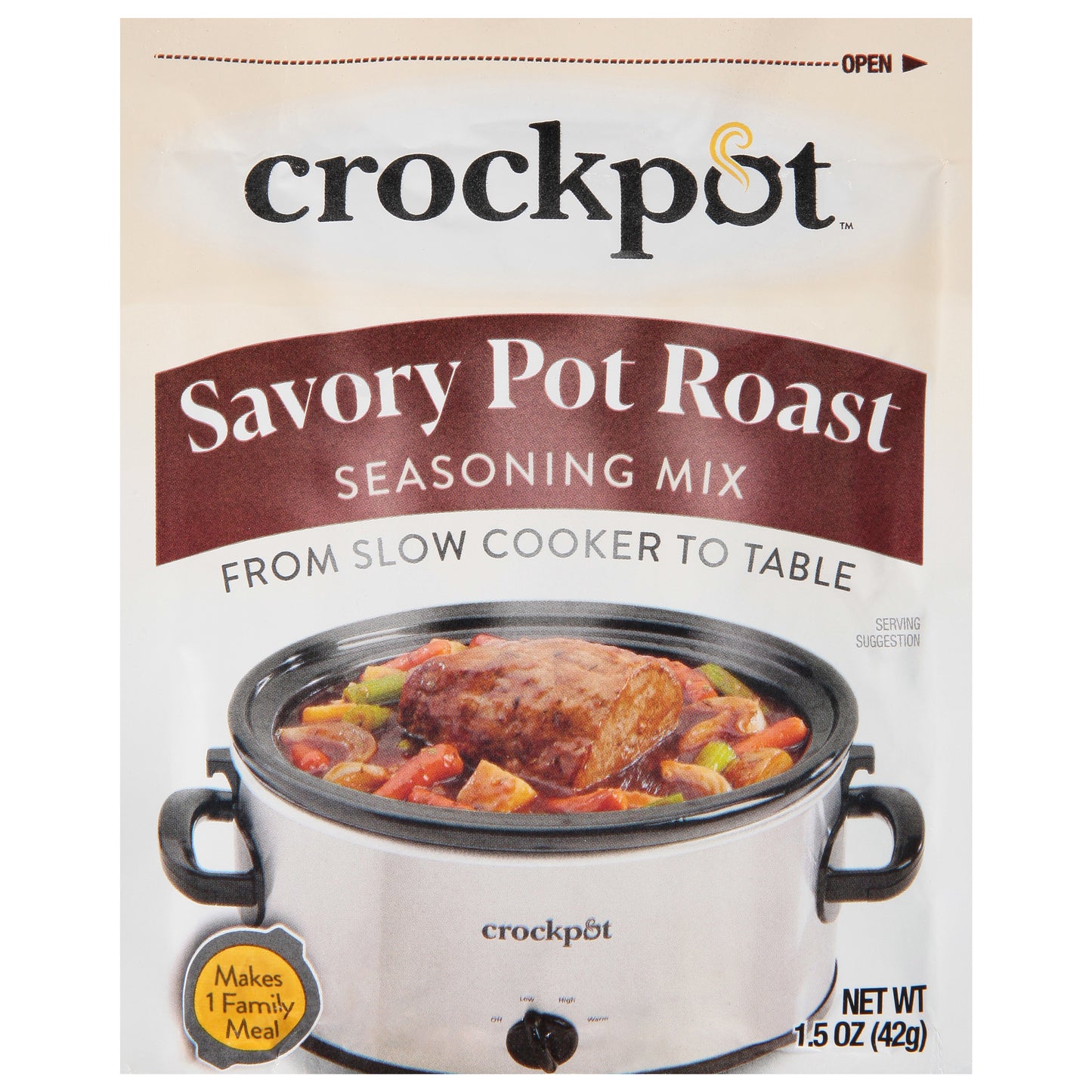 Crockpot Savory Pot Roast Seasoning Mix 1.5 oz