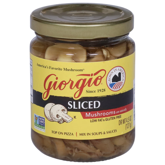 Giorgio Sliced Mushrooms 4.5 oz