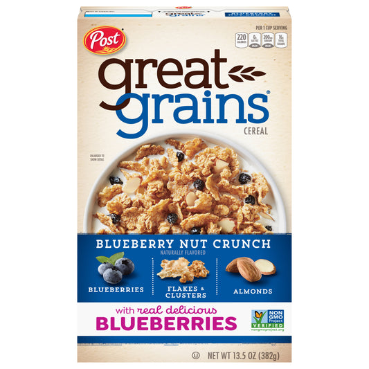 Great Grains Blueberry Nut Crunch Cereal 13.5 oz