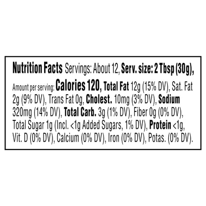Taco Bell Creamy Spicy Ranchero Sauce, 12 fl oz Bottle