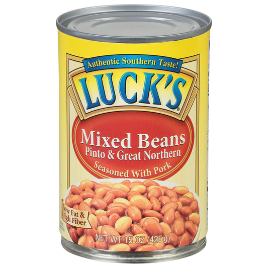 Luck's Pinto & Great Northern Mixed Beans 15 oz