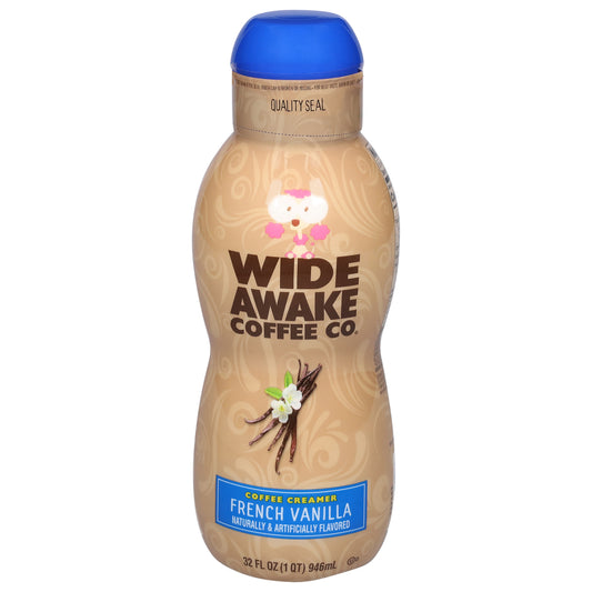Wide Awake Coffee Co. French Vanilla Coffee Creamer 32 fl oz