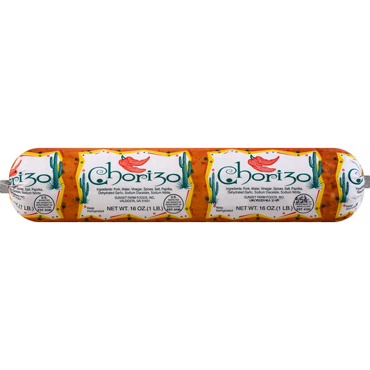 Sunset Farm Brand SUNSET FARM CHORIZO 16 OZ