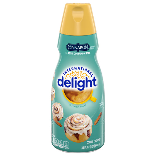 International Delight Cinnabon Coffee Creamer, 32 Oz.
