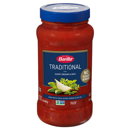 Barilla Traditional Savory Oregano & Basil Sauce 24 oz