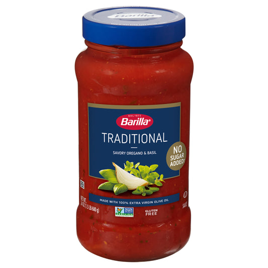 Barilla Traditional Savory Oregano & Basil Sauce 24 oz