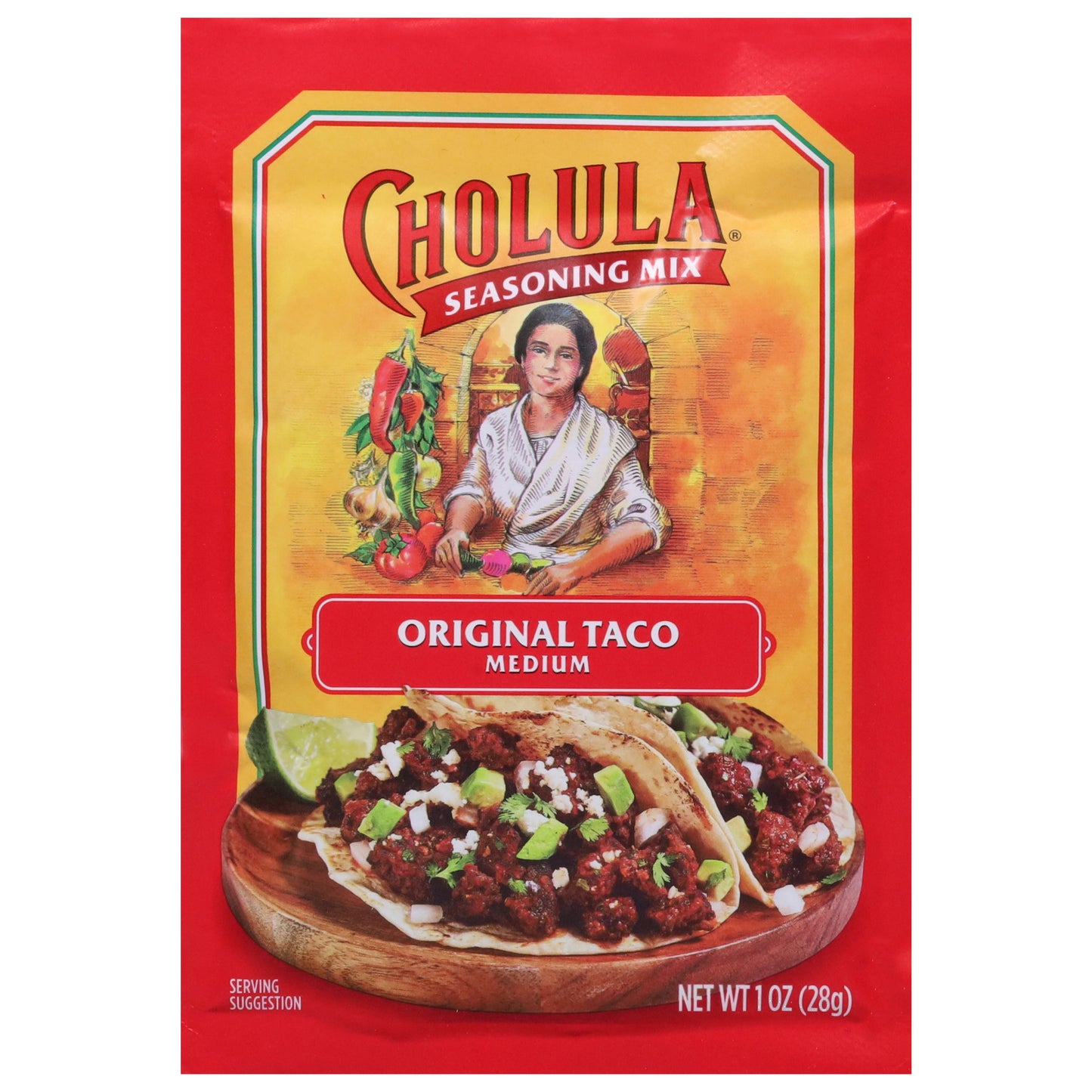 Cholula Original Taco Medium Seasoning Mix 1 oz