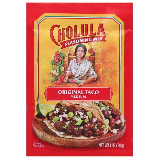 Cholula Original Taco Medium Seasoning Mix 1 oz