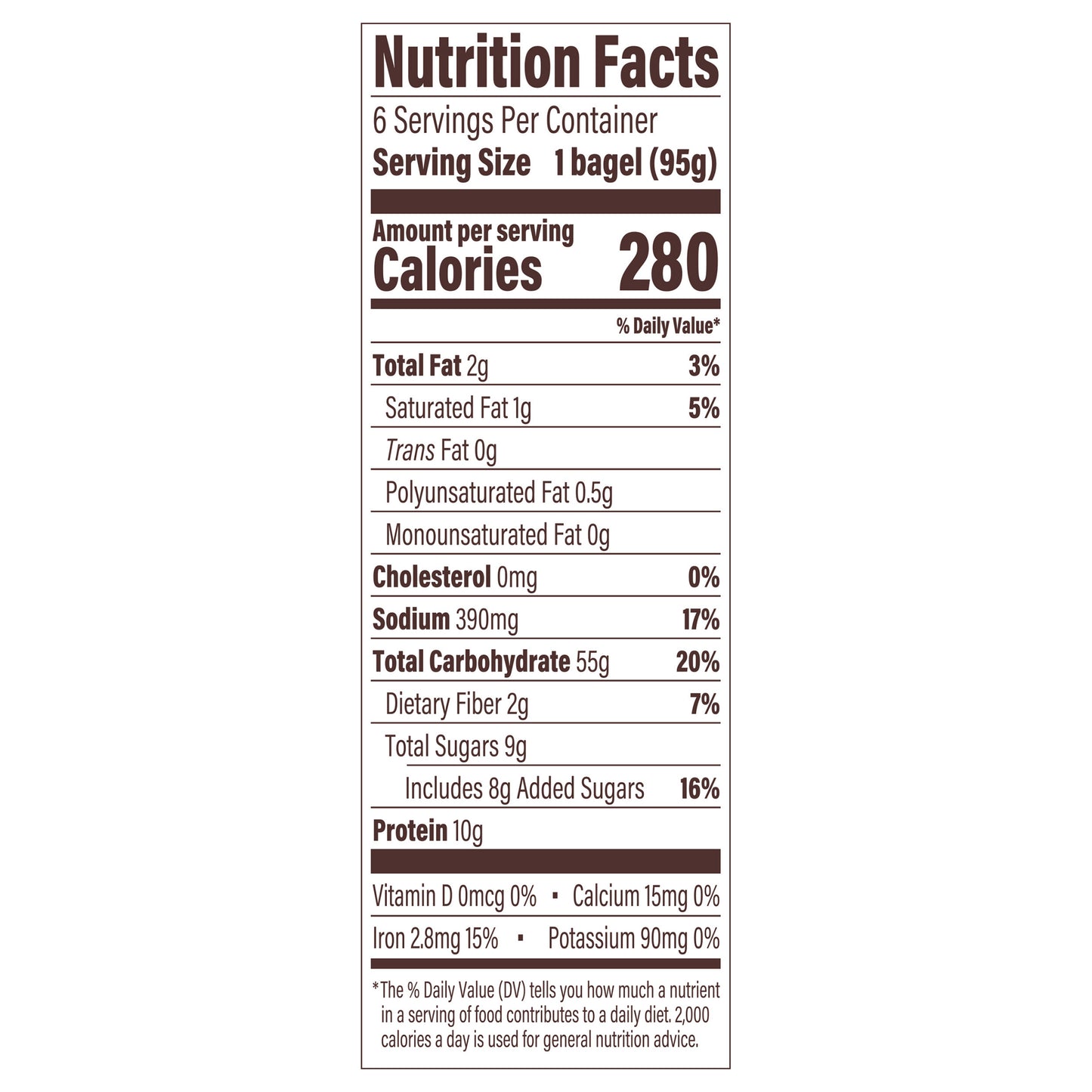 Thomas' Blueberry Bagels, 6 count, 20 oz