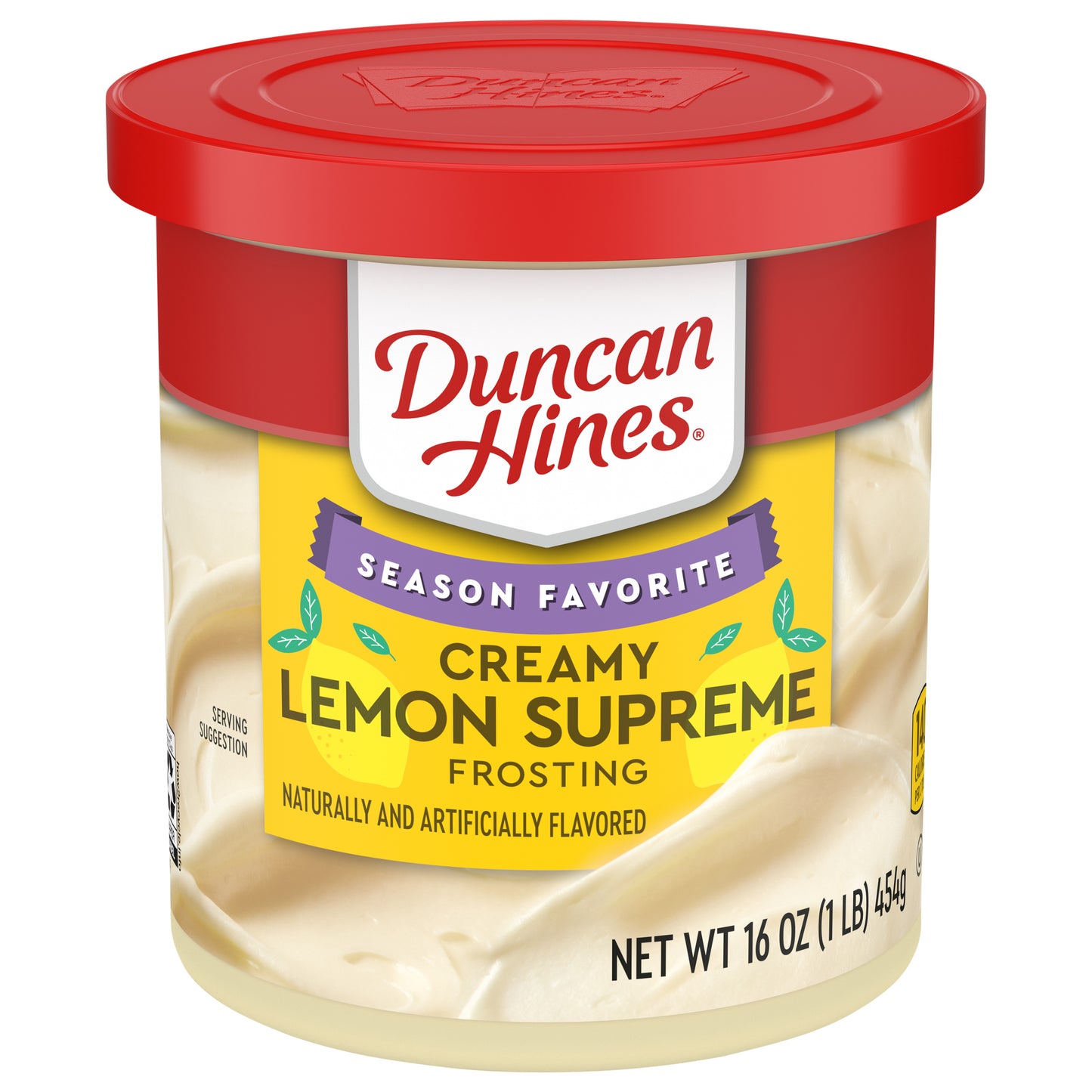 Duncan Hines Creamy Lemon Supreme Frosting, 16 OZ