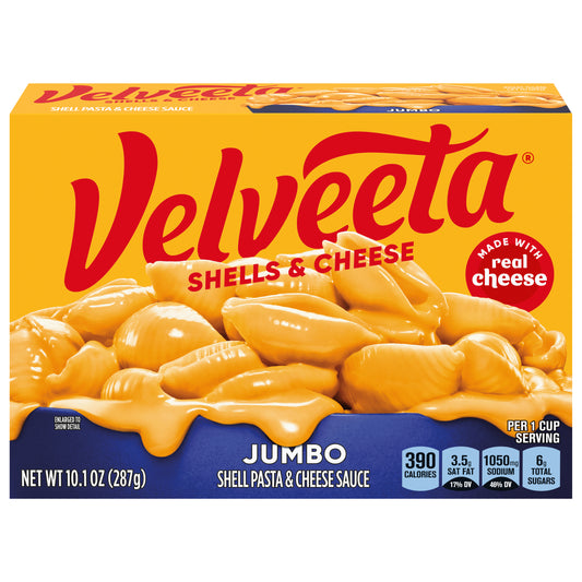 Velveeta Jumbo Shell Pasta & Cheese Sauce 10.1 oz