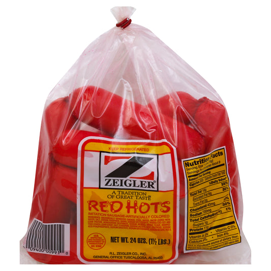 Zeigler Red Hots 24 oz