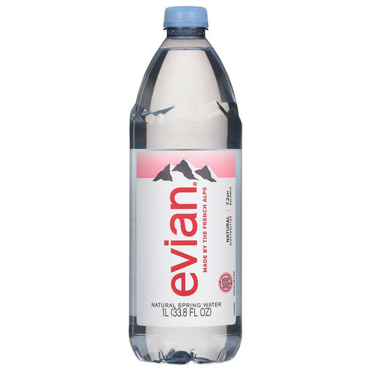 Evian Natural Spring Water 33.8 fl oz