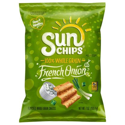 SunChips Flavored Whole Grain Snacks French Onion 7 Oz