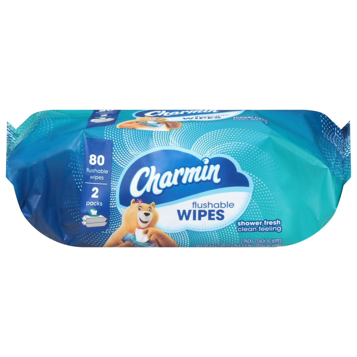 Charmin Flushable Wipes 2 - 40 ct Packs