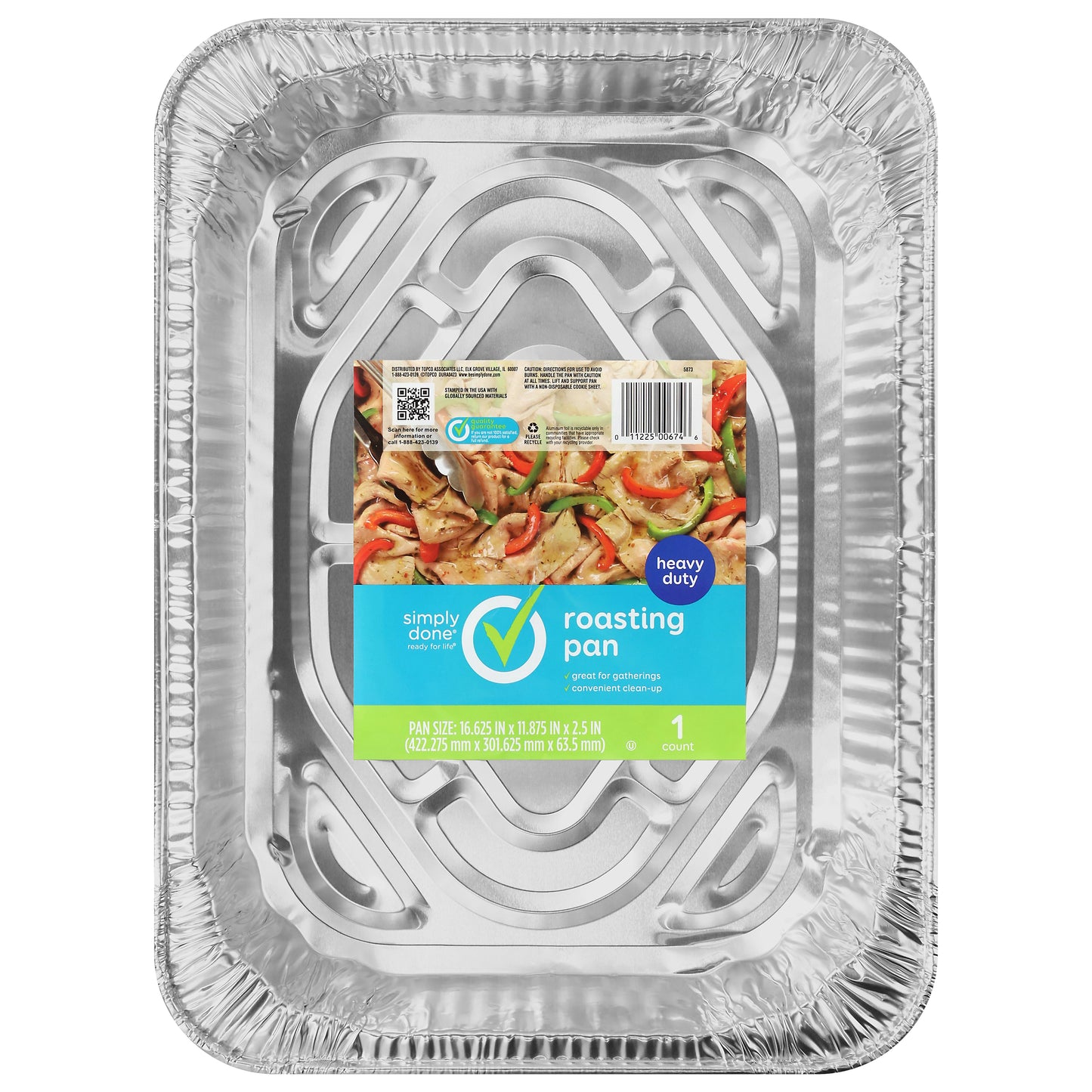 Simply Done Heavy Duty Roasting Pan 1 ea