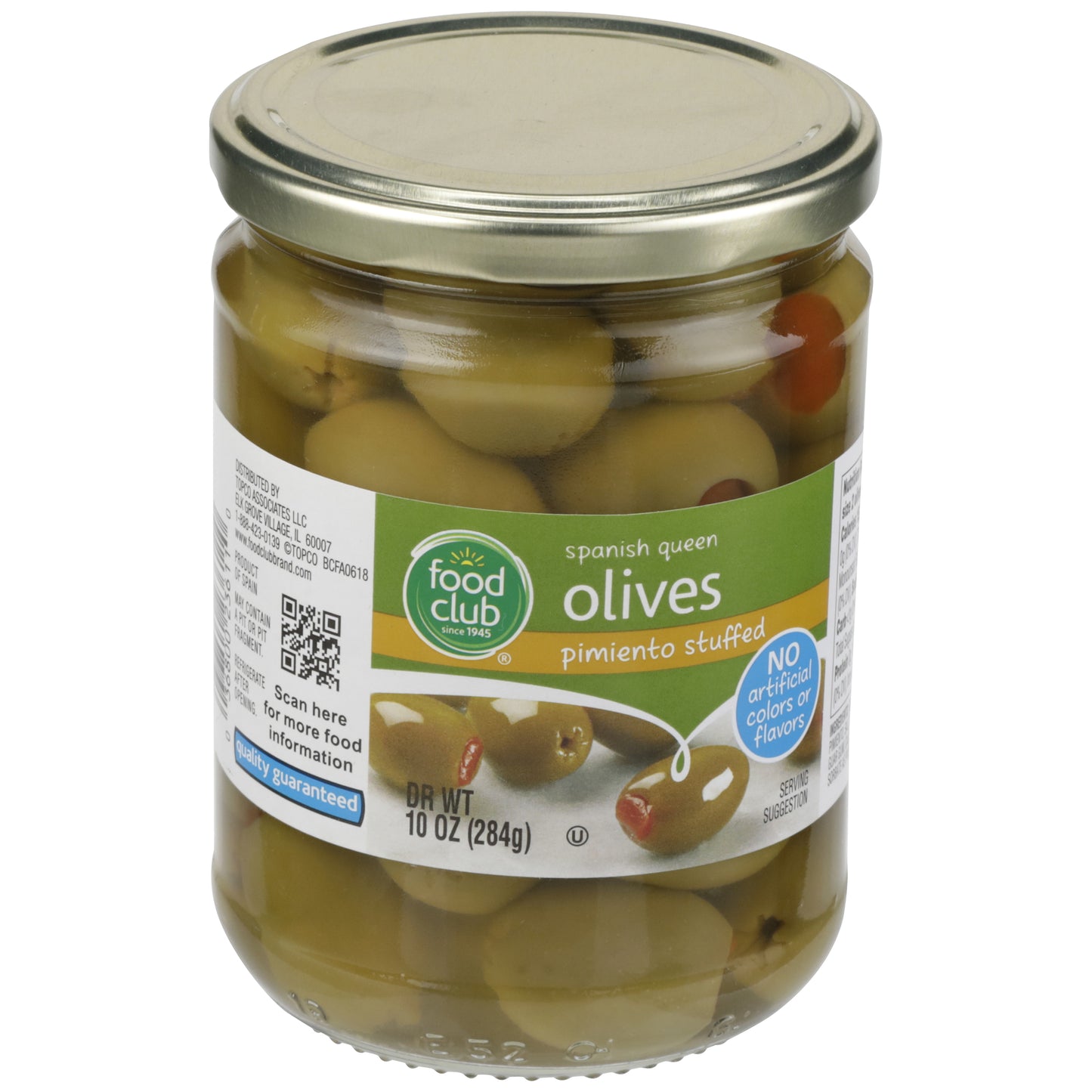 Pimiento Stuffed Spanish Queen Olives