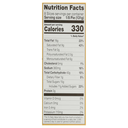 Mrs. Smith's Original Flaky Crust Peach Peach Pie 37 oz
