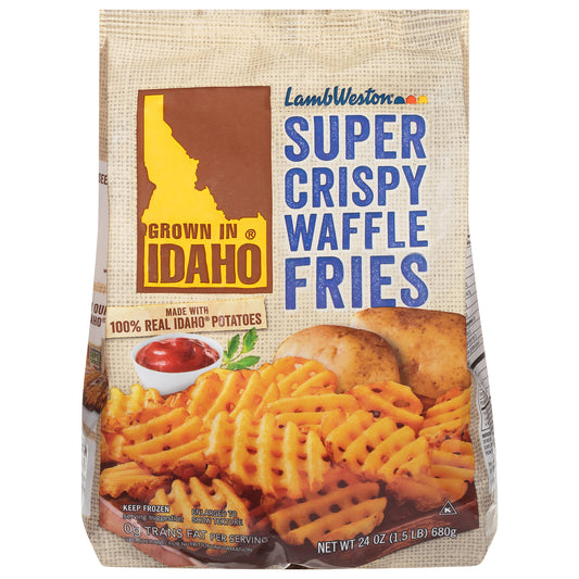 Lamb Weston Super Crispy Waffle Fries 24 oz