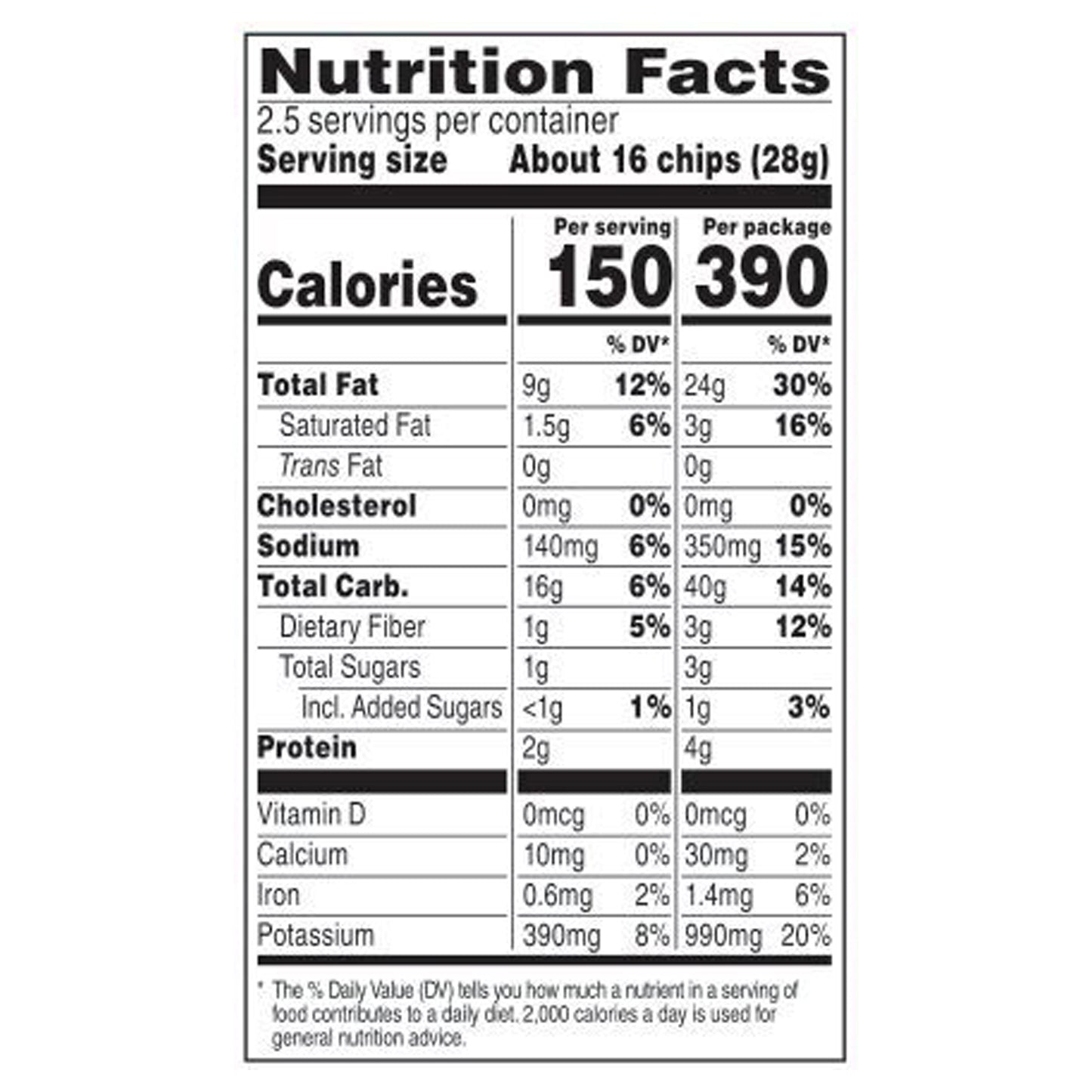 Lay's Potato Chips All Dressed Flavored 2 1/2 Oz