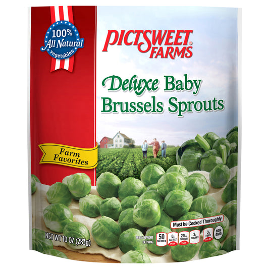 Pictsweet Farms Deluxe Baby Brussels Sprouts, Farm Favorites - 10 oz