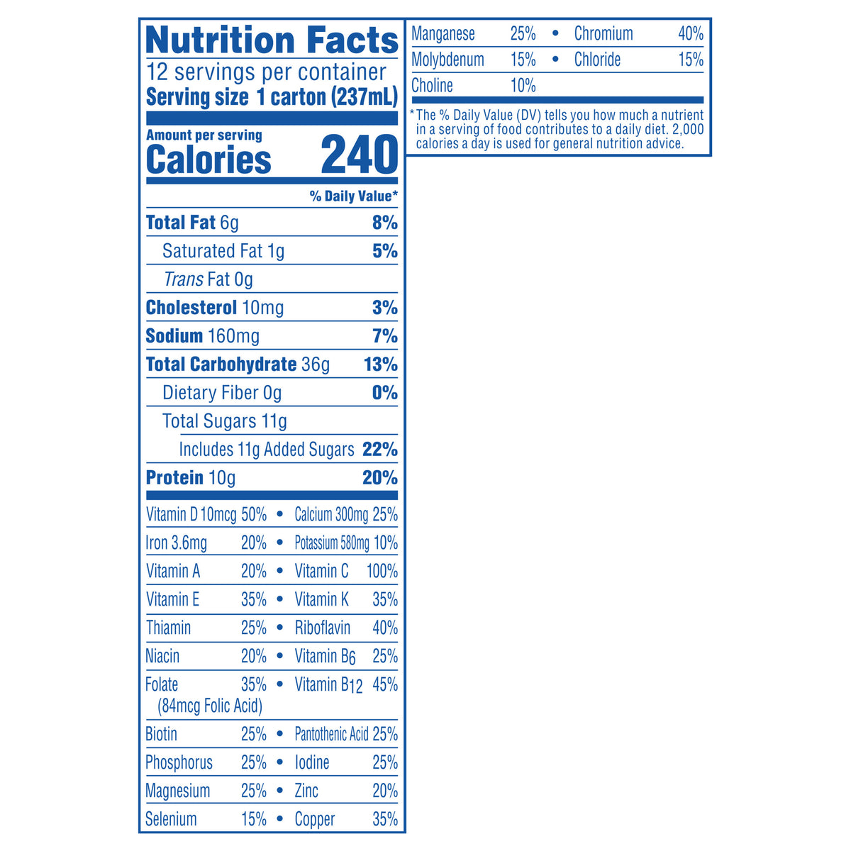 Carnation Breakfast Essentials Rich Milk Chocolate Nutritional Drink 12 - 8 fl oz Cartons