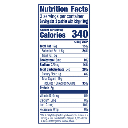 Pillsbury Toaster Strudel Pastries, Cherry, 6 ct, 11.7 oz