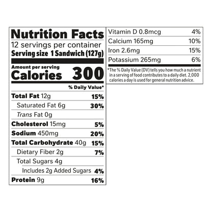 Hot Pockets Italian Style Meatballs and Mozzarella Frozen Snacks, Pizza Snacks Made with Reduced Fat Mozzarella Cheese, 12 Count Frozen Sandwiches 54 oz.